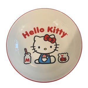 SANRIO Ceramic Hello Kitty Pasta Bowl 9”